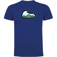 Kruskis T-shirt à Manches Courtes Mountain Carabiner
