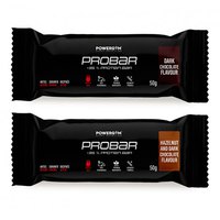 Powergym ProBar 50g 1 Unit-Riegel Zur Gewichtskontrolle Mit Dunkler Schokolade