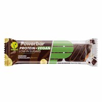 Powerbar Plàtan I Xocolata ProteinPlus + Vegan 42g 12 Unitats Proteïna Bars Caixa