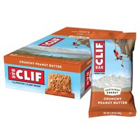 Clif 68g Crunchy Peanut Butter Energieriegel 12 Einheiten